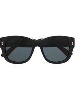 Gucci Eyewear lunettes de soleil à monture rectangulaire - Noir