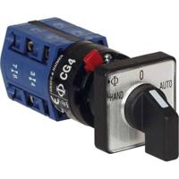 Kraus & Naimer CG4 A211-621 FS2 lastverdelingsschakelaar 10A 2 x 60° grijs, zwart 1 st.