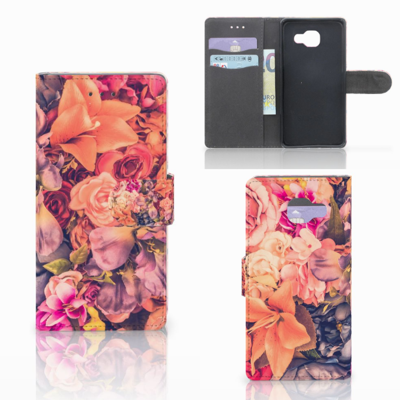 Samsung Galaxy A5 2016 Hoesje Bosje Bloemen Samsung Galaxy A5 2016 Hoesje Bosje Bloemen