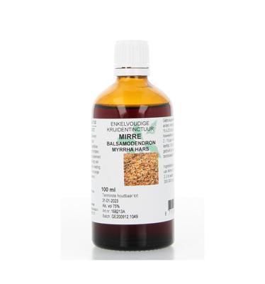 Balsamodendron myrrha gum/mirre tinctuur
