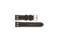 Horlogeband Universeel 2844.02 Leder Bruin 24mm - thumbnail