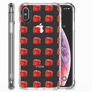 Apple iPhone X | Xs Beschermhoes Paprika Red