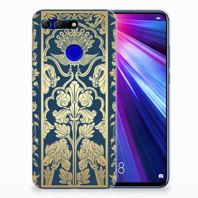 Honor View 20 TPU Case Beige Flowers
