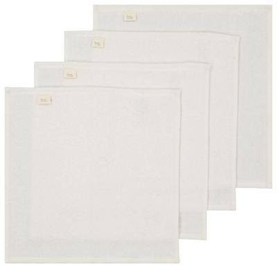 HEMA Monddoekjes - 30 X 30 - Katoen - 4 Stuks (wit) HEMA Monddoekjes - 30 X 30 - Katoen - 4 Stuks (wit)