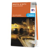 Wandelkaart - Topografische kaart 155 OS Explorer Map Bristol, Bath |