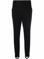 Federica Tosi pantalon fuseau à coupe slim - Noir - thumbnail