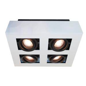 Artdelight 4-lichts spotlamp Bosco PL BOSCO4 ZW-WI