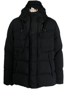 Ten C veste à design matelassé - Noir