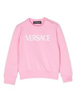 Versace Kids sweat à motif Medusa Head - Rose - thumbnail