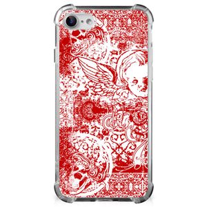 Extreme Case iPhone SE 2022/2020 | iPhone 8/7 Angel Skull Rood