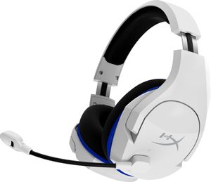 HyperX Cloud Stinger Core Over Ear headset Gamen Radiografisch Stereo Wit, Blauw Volumeregeling, Microfoon uitschakelbaar (mute)