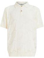 ETRO polo en maille à manches courtes - Blanc