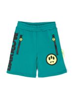 Barrow kids short de sport en coton à imprimé graphique - Vert