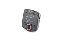 Tiny Audio C6 Autoradio, digitaal, zwart, draagbare radio (voor auto, digitaal, DAB, DAB, FM, zwart, draaiknop, CC)