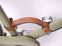 Brave Classics Brave Classics echt leer fietsdraagriem honing - wielersport accessoires