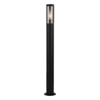 Searchlight Zwarte terraslamp Batton 90cm 93901-900BK - thumbnail