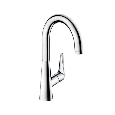 hansgrohe talis s 1-gats keukenkraan 220 m hoge draaibare uitloop instelbaar 110°, 150° of 360°, chroom hansgrohe talis s 1-gats keukenkraan 220 m hoge draaibare uitloop instelbaar 110°, 150° of 360°, chroom