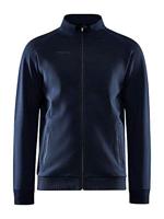 Craft Core Soul Full Zip JKT M Herensweatshirt, donkerblauw, Dunkelblau, L