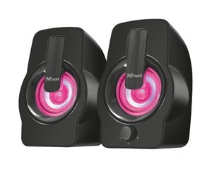 Trust Gemi - 2.0 Speakerset - RGB - voor PC & Laptop