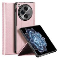 Oppo Find N3/OnePlus Open Dux Ducis Bril Flip Hoesje - Roze - thumbnail