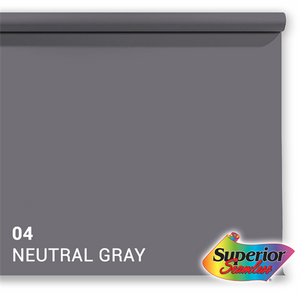 Superior Achtergrondpapier 04 Neutral Grey 1,35 x 11m