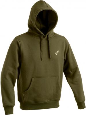 D.Five hoodie heren polyester/katoen legergroen