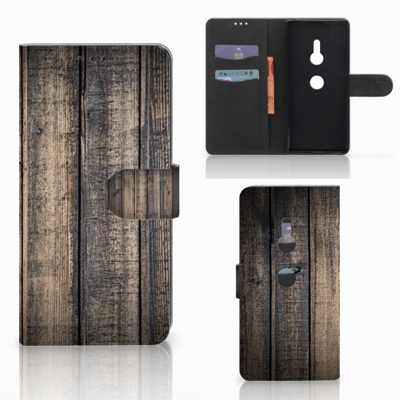 Sony Xperia XZ3 Book Style Case Steigerhout