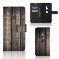 Sony Xperia XZ3 Book Style Case Steigerhout