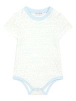 Dolce & Gabbana Kids body à imprimé Logomania - Bleu