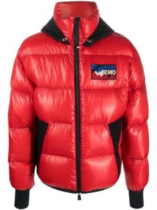 Moncler Grenoble doudoune à capuche - Rouge