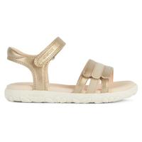 Geox J Haiti Girl Sandalen voor meisjes, platina, 30 EU