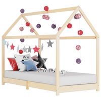 Kinderbedframe massief grenenhout 90x200 cm - thumbnail