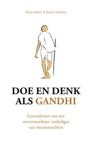 Doe en denk als Gandhi (Hardback)