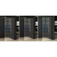 Wiesbaden Slim Douchewand Helder 75x200 cm 8 mm Nano (excl. Profiel)