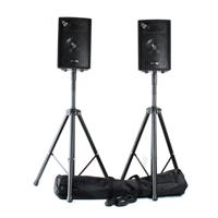 Vonyx SL8 disco speakers - 800W 2-weg speakerset met 8'' woofers incl.