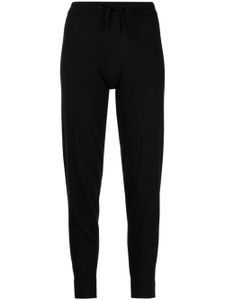 Cashmere In Love pantalon de jogging Jana en maille fine - Noir