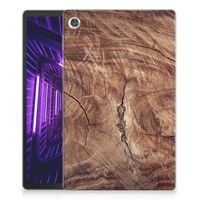 Lenovo Tab M10 Plus Silicone Tablet Hoes Tree Trunk - thumbnail