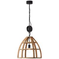 Brilliant Houten hanglamp Matrix Wood Ø 47cm 99156/66 - thumbnail