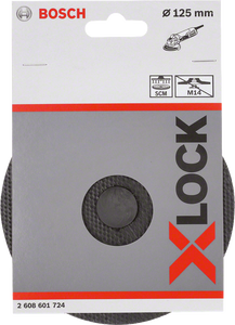 Bosch Accessoires X-LOCK Steunschijf 125 mm SCM schijf - 1 stuk(s) - 2608601724