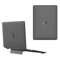 MacBook Pro 14 2021/2023 Mat Plastic Case - Zwart - thumbnail