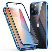 Luphie Magnetisch iPhone 13 Pro Max Hoesje (Geopende verpakking - Uitstekend) - Blauw