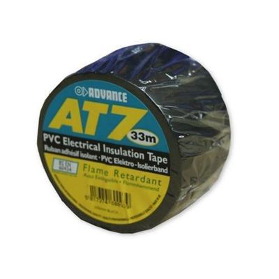 Advance Tapes AT7 PVC Tape 50mm 33m zwart