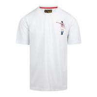 Cruyff - Kroatië Dos Rayas Graphic T-Shirt - Wit - thumbnail