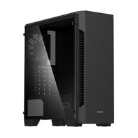 Zalman S3 TG computerbehuizing Midi Tower Zwart - thumbnail