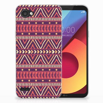 LG Q6 | LG Q6 Plus TPU bumper Aztec Paars