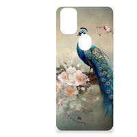 Dierenprint Telefoonhoesje voor OnePlus Nord N10 5G Vintage Pauwen