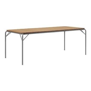 Normann Copenhagen Vig Tuintafel Robiniahout 90 x 200 cm - Grijs