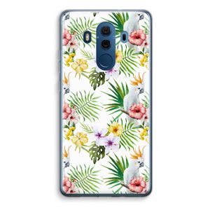 Gele kuif: Huawei Mate 10 Pro Transparant Hoesje