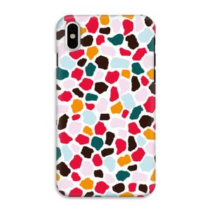 Colored Giraffe: iPhone XS Tough Case