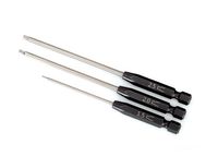 Traxxas Speed Bit Set, hex driver, 3-piece straight (1.5mm, 2.0mm, 2.5mm), 1/4 drive - thumbnail